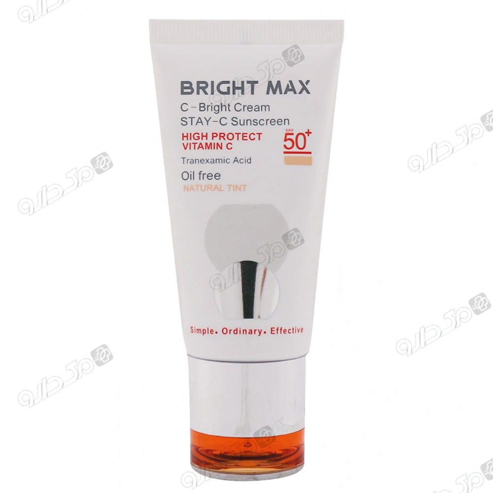 کرم ضد آفتاب سی برایت SPF50 رنگ طبیعی برایت مکس